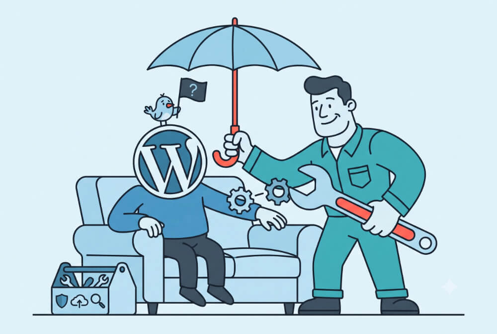 Opieka techniczna WordPress — co obejmuje i kiedy warto ją wykupić?